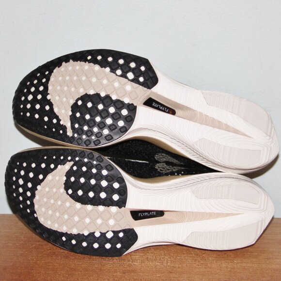 Nike ZoomX VaporFly Next% 3 Running Shoes Women 8 9 Black Metallic Gold - Picture 6 of 6